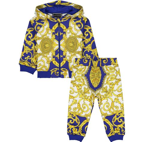 baby versace tracksuit|versace jeans jumpsuit.